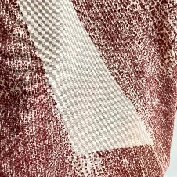 1970s Airplane Novelty All-Over Print Nylon Button-Up Shirt - Picture 9 of 12